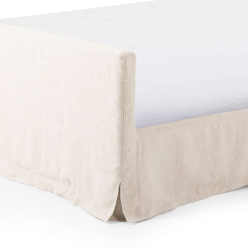 Four Hands - Daphne Queen Slipcover Bed - Brussels Natural - 234702-001 veiw 12