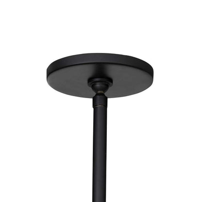 Four Hands - Deacon - Cullen Chandelier - Black Leather - 231907-002 veiw 3