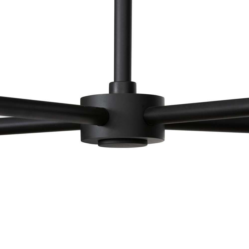 Four Hands - Deacon - Cullen Chandelier - Black Leather - 231907-002 veiw 5