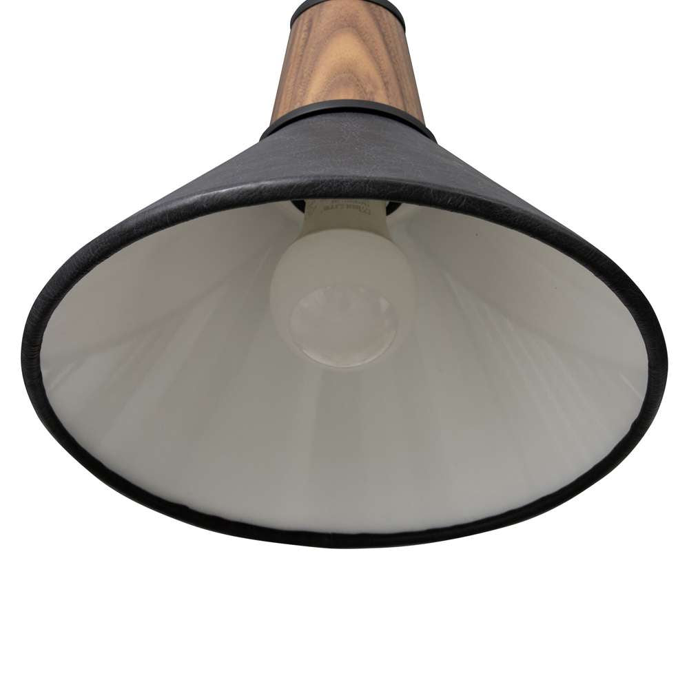 Four Hands - Deacon - Cullen Chandelier - Black Leather - 231907-002 veiw 6