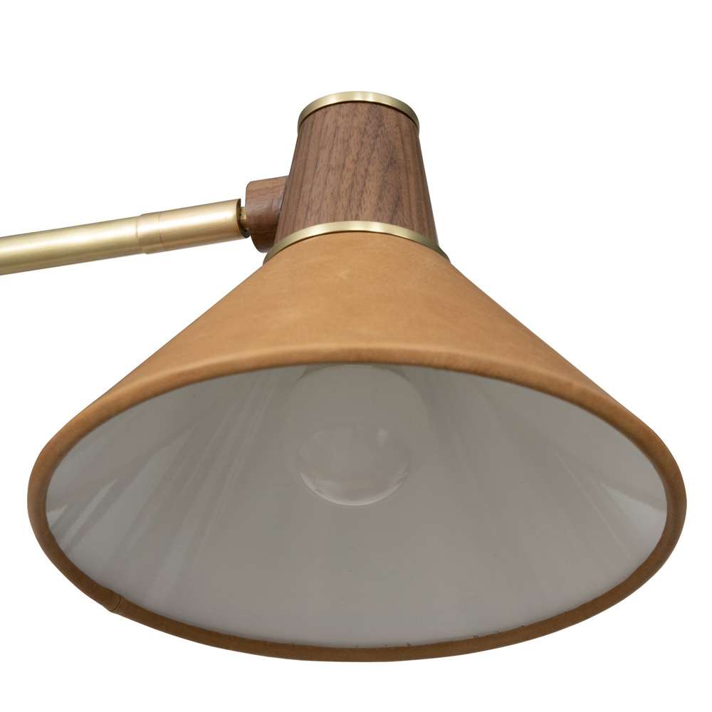 Four Hands - Deacon - Cullen Chandelier - Natural Walnut - 231907-001 veiw 6