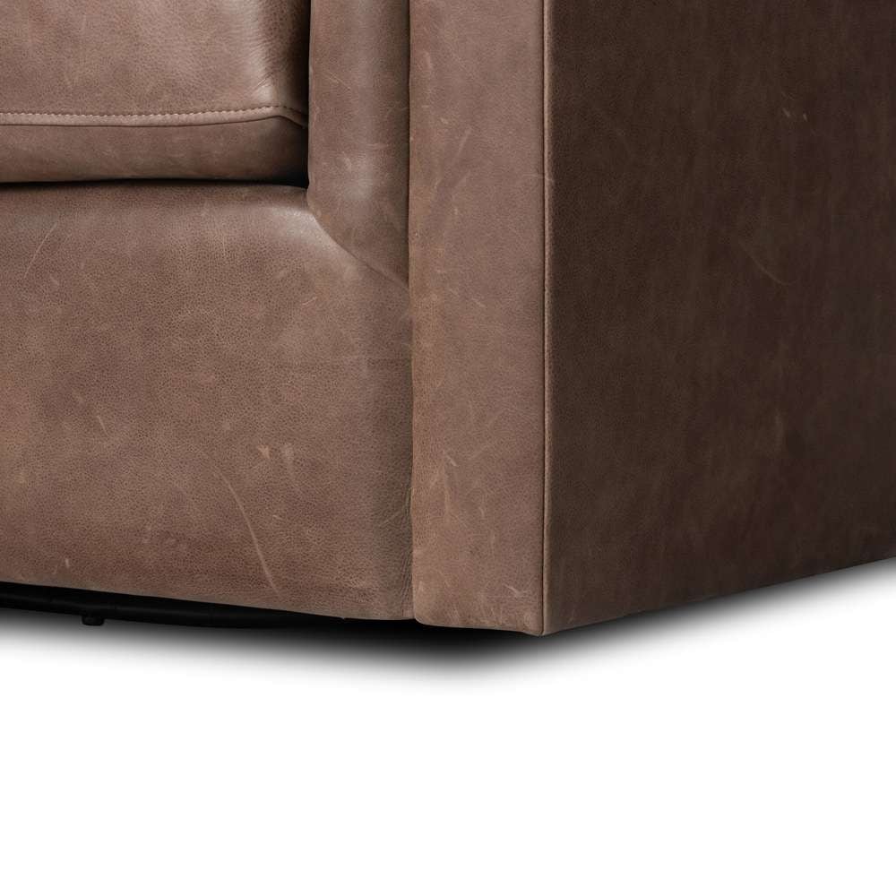 Four Hands - Easton - Watson Swivel Chair - Palermo Cigar - 228278-004 veiw 7