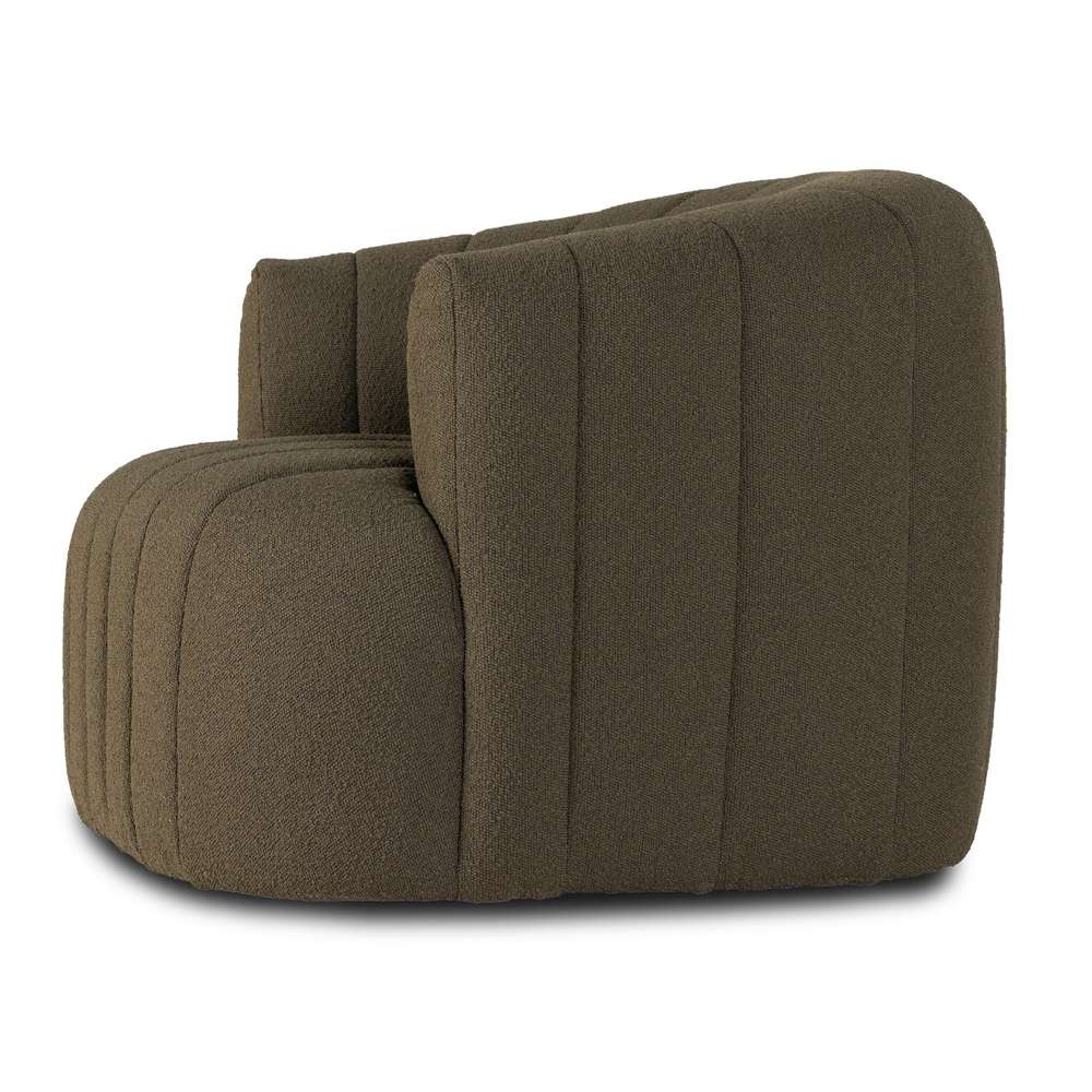 Four Hands - Elliana Swivel Chair - FIQA Boucle Olive - 235243-007 veiw 7