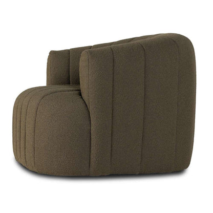 Four Hands - Elliana Swivel Chair - FIQA Boucle Olive - 235243-007 veiw 7