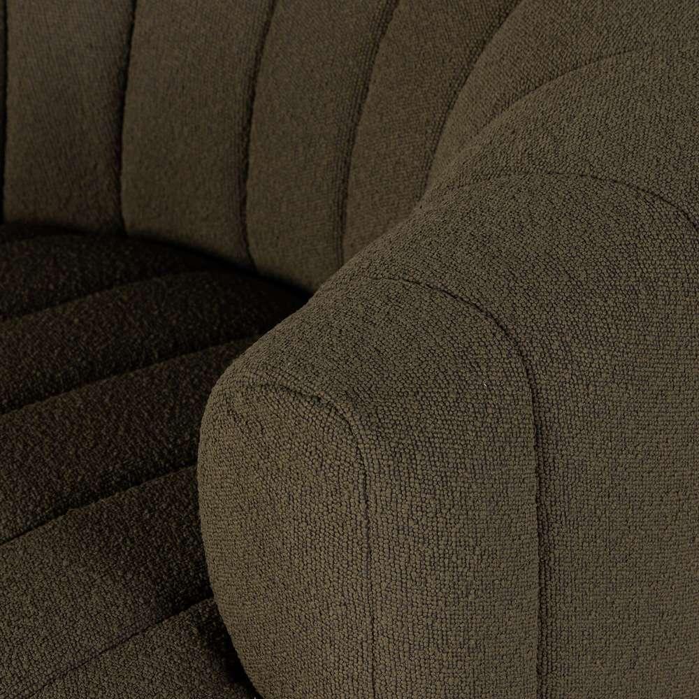 Four Hands - Elliana Swivel Chair - FIQA Boucle Olive - 235243-007 veiw 9