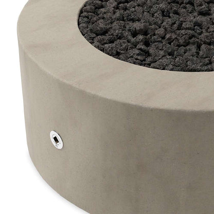 Four Hands - Falco - Damian Outdoor Fire Table - Natural Concrete - Propane - 243846-001 veiw 2