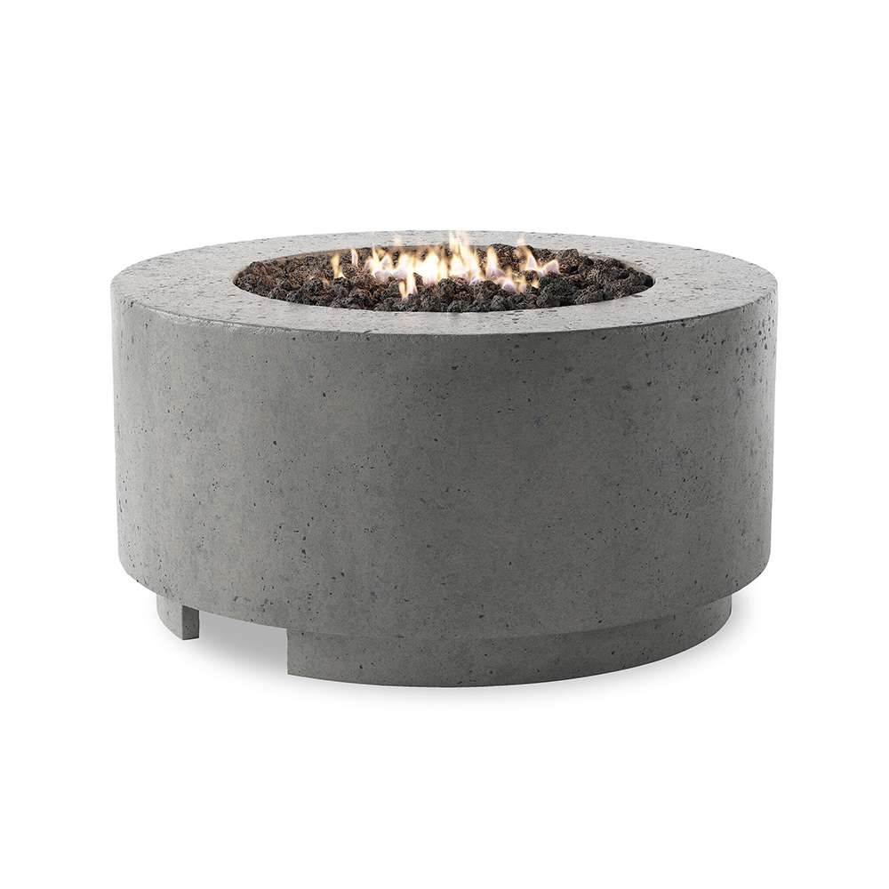 Four Hands - Falco - Damian Outdoor Fire Table - Pewter Concrete -Propane - 243846-002 veiw 3