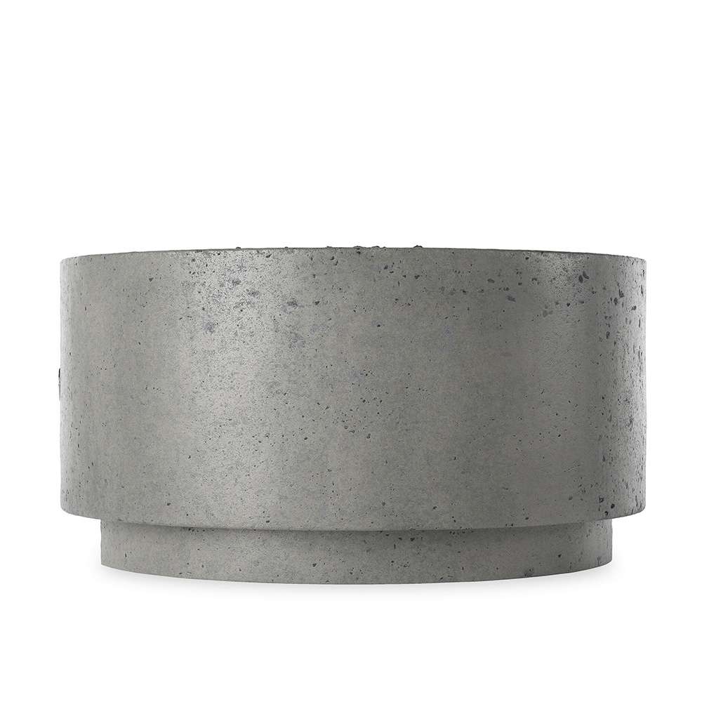 Four Hands - Falco - Damian Outdoor Fire Table - Pewter Concrete -Propane - 243846-002 veiw 4