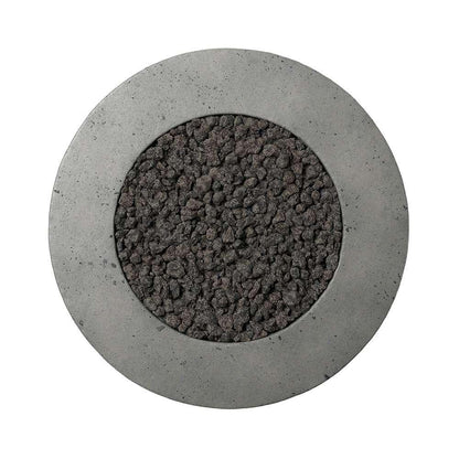 Four Hands - Falco - Damian Outdoor Fire Table - Pewter Concrete -Propane - 243846-002 veiw 5