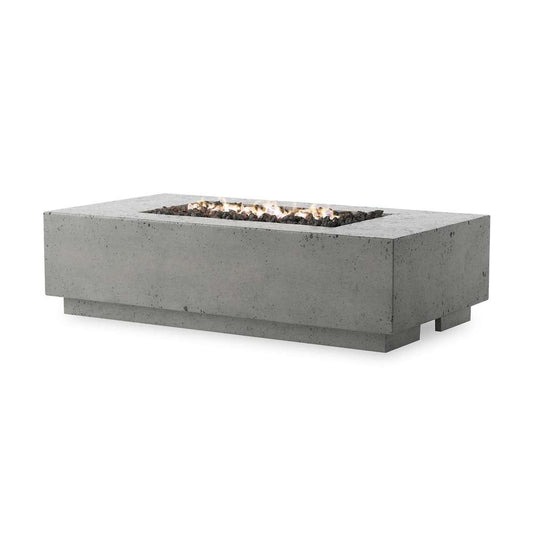 Four Hands - Falco - Kenton Outdoor Fire Table - Pewter Concrete - Natural Gas - 243859-001 veiw 1