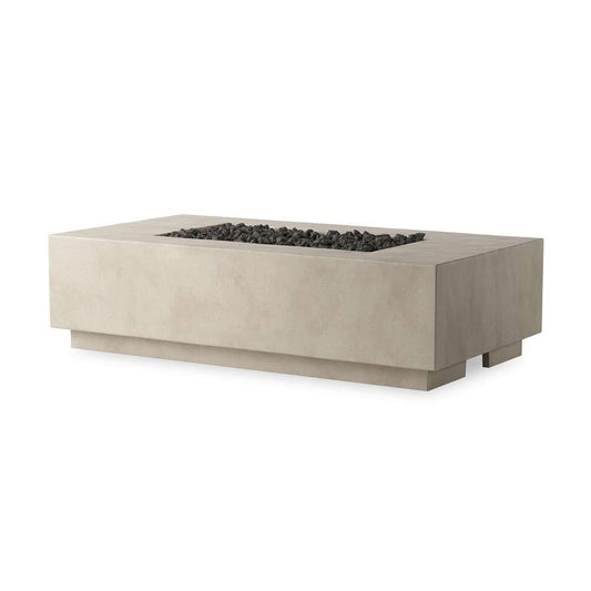 Four Hands - Falco - Kenton Outdoor Fire Table - Natural Concrete -Propane - 243852-001 veiw 1
