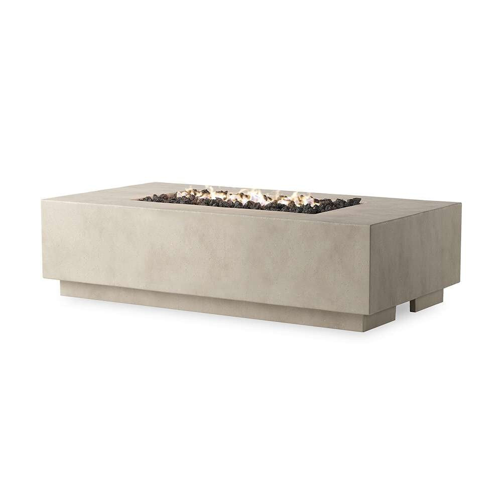 Four Hands - Falco - Kenton Outdoor Fire Table - Natural Concrete -Propane - 243852-001 veiw 4
