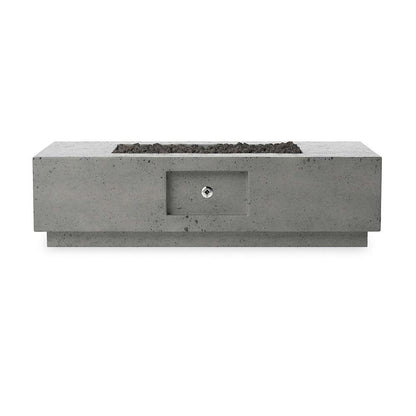 Four Hands - Falco - Kenton Outdoor Fire Table - Pewter Concrete - Propane - 243852-002 veiw 3