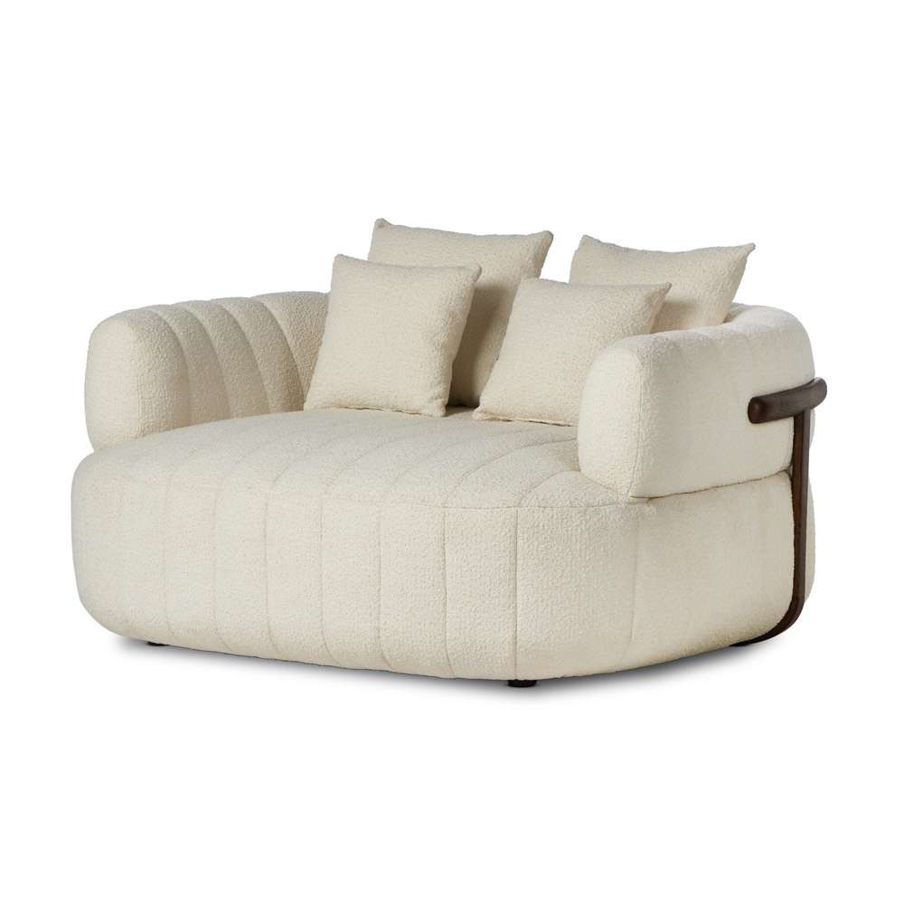 Four Hands - Farrow - Doss Media Lounger - Altro Snow - 240660-001 veiw 1