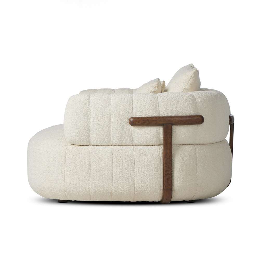 Four Hands - Farrow - Doss Media Lounger - Altro Snow - 240660-001 veiw 11
