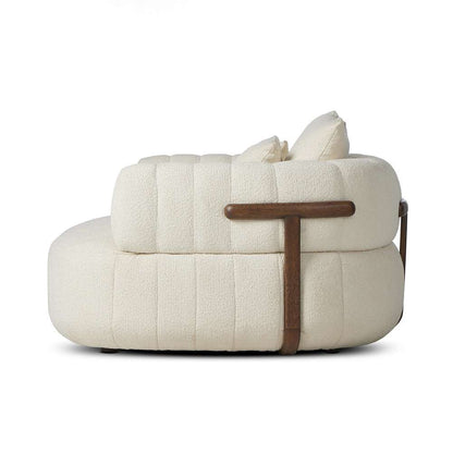 Four Hands - Farrow - Doss Media Lounger - Altro Snow - 240660-001 veiw 11