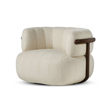 Four Hands - Farrow - Doss Swivel Chair - Altro Snow - 240673-001 veiw 1