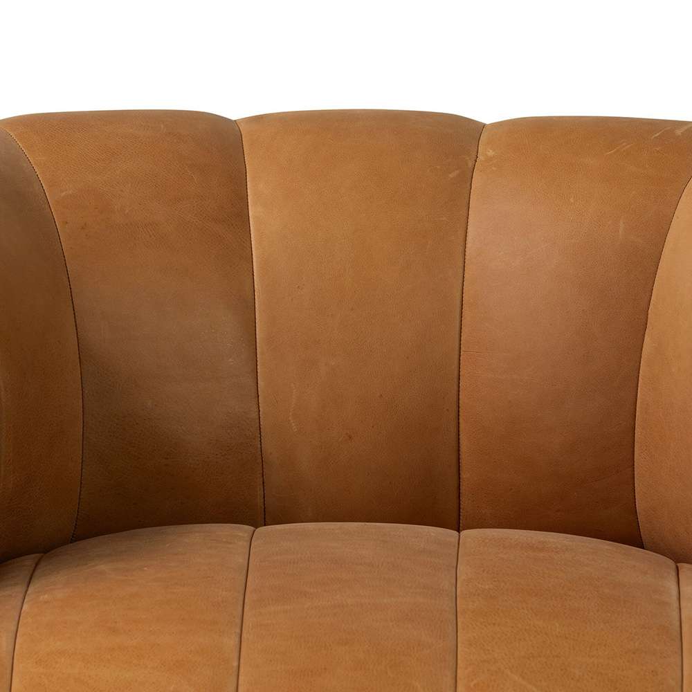 Four Hands - Farrow - Doss Swivel Chair - Palermo Cognac - 240673-002 veiw 3
