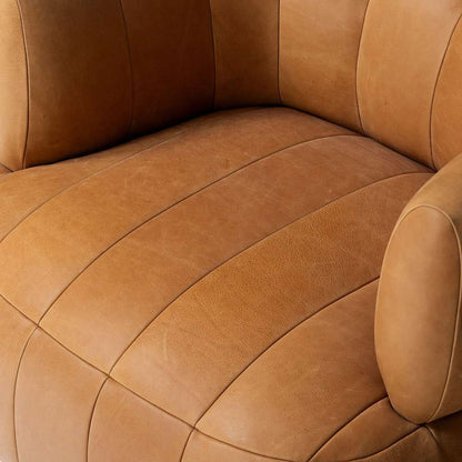 Four Hands - Farrow - Doss Swivel Chair - Palermo Cognac - 240673-002 veiw 5