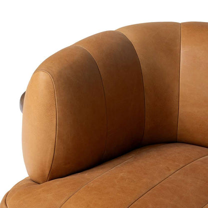Four Hands - Farrow - Doss Swivel Chair - Palermo Cognac - 240673-002 veiw 6