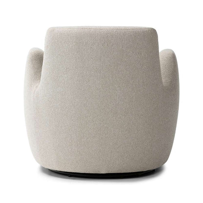 Four Hands - Farrow - Reed Swivel Chair - Crete Pebble - 240664-001 veiw 2