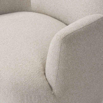 Four Hands - Farrow - Reed Swivel Chair - Crete Pebble - 240664-001 veiw 4