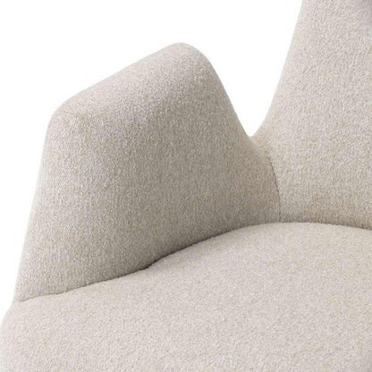 Four Hands - Farrow - Reed Swivel Chair - Crete Pebble - 240664-001 veiw 7