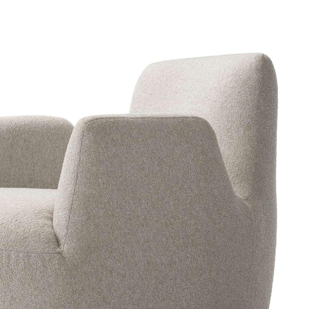 Four Hands - Farrow - Reed Swivel Chair - Crete Pebble - 240664-001 veiw 9