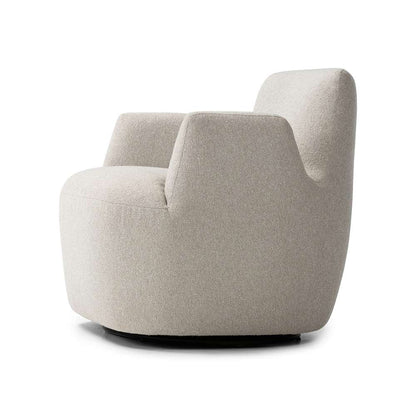 Four Hands - Farrow - Reed Swivel Chair - Crete Pebble - 240664-001 veiw 10