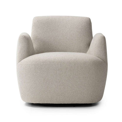 Four Hands - Farrow - Reed Swivel Chair - Crete Pebble - 240664-001 veiw 13