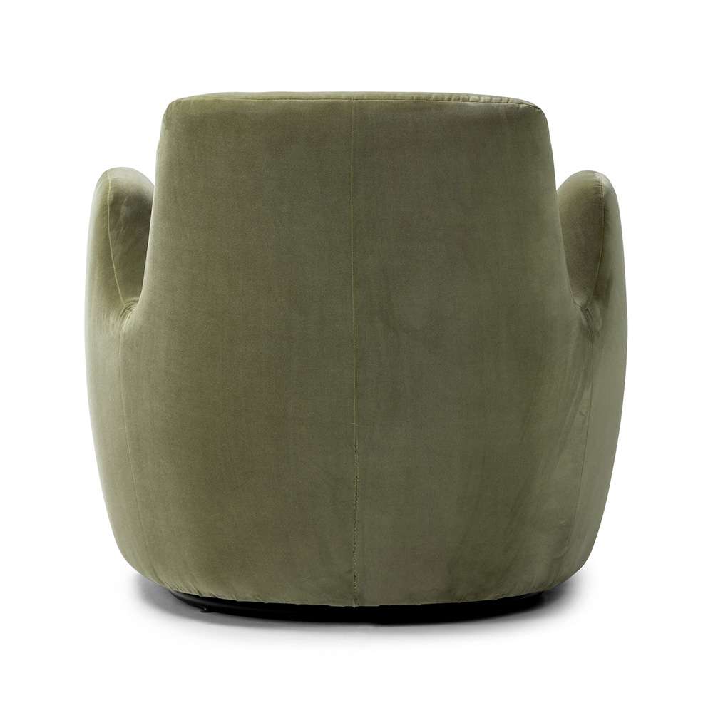 Four Hands - Farrow - Reed Swivel Chair - Sapphire Sage - 240664-002 veiw 2