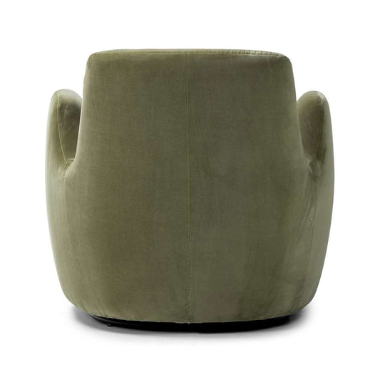 Four Hands - Farrow - Reed Swivel Chair - Sapphire Sage - 240664-002 veiw 2