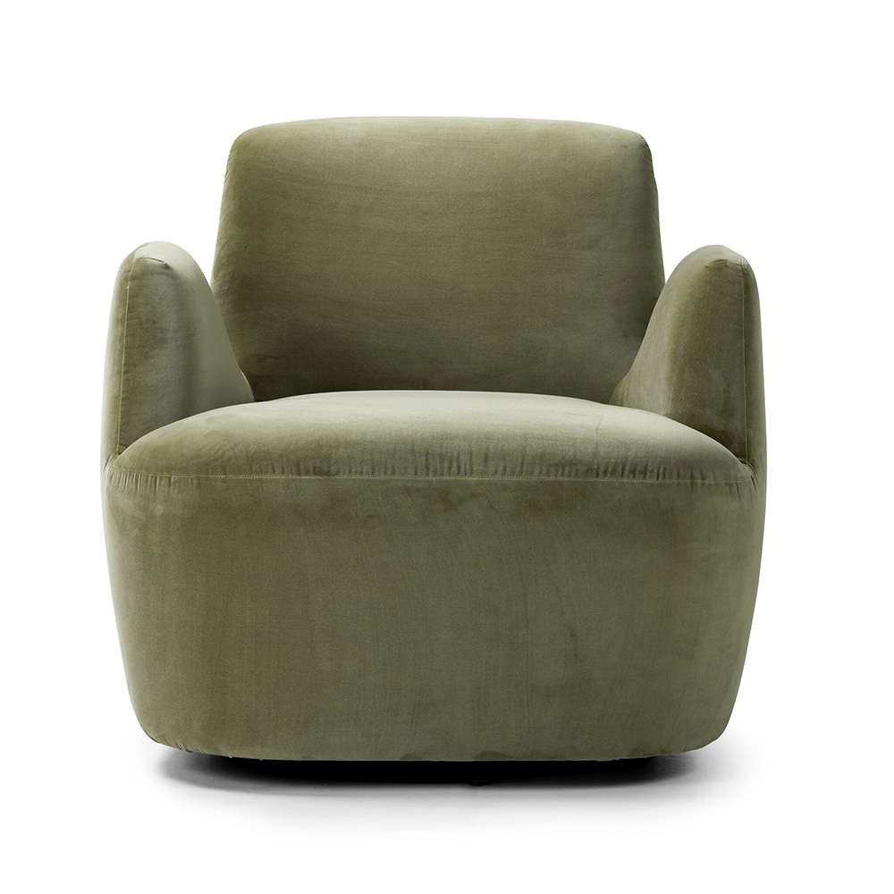 Four Hands - Farrow - Reed Swivel Chair - Sapphire Sage - 240664-002 veiw 12