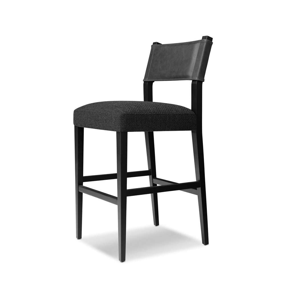 Four Hands - Ferris Bar Stool - Gibson Black - 227893-014 veiw 10