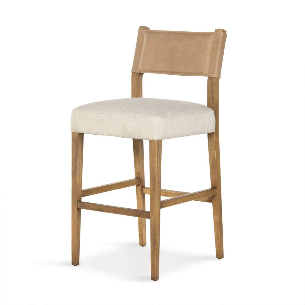 Four Hands - Ferris Bar Stool - Thames Cream - 227893-007 veiw 1