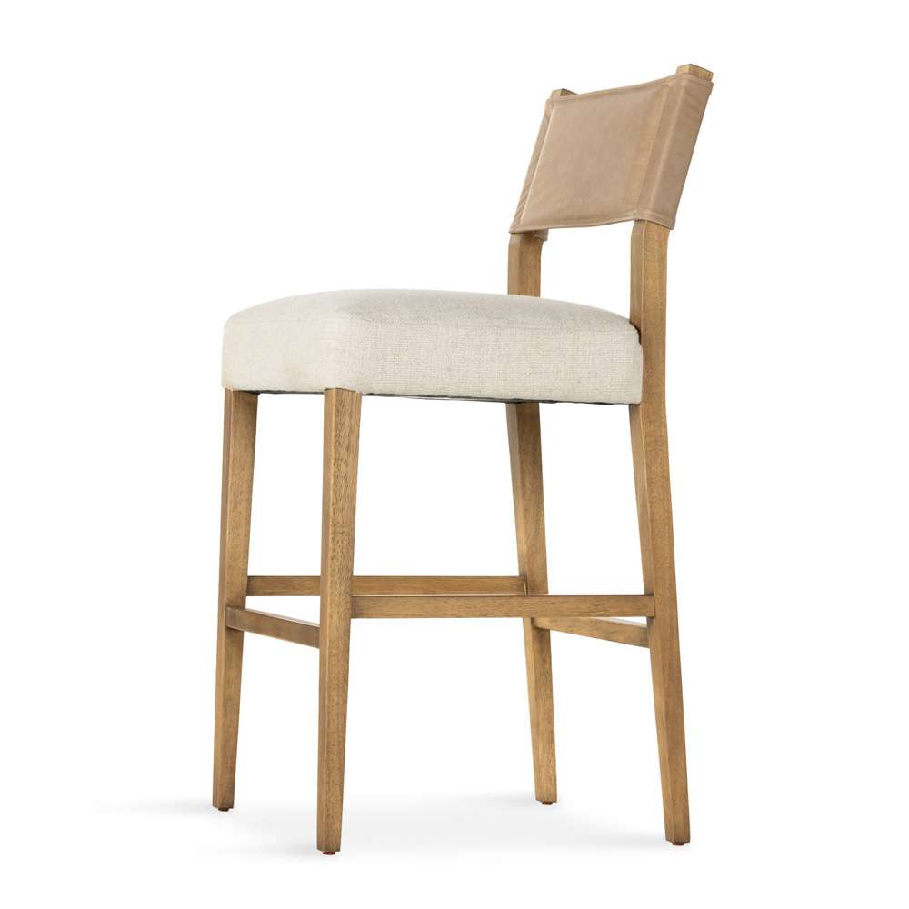 Four Hands - Ferris Bar Stool - Thames Cream - 227893-007 veiw 7