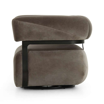 Four Hands - Gareth Swivel Chair - Surrey Fossil - 228252-005 veiw 6