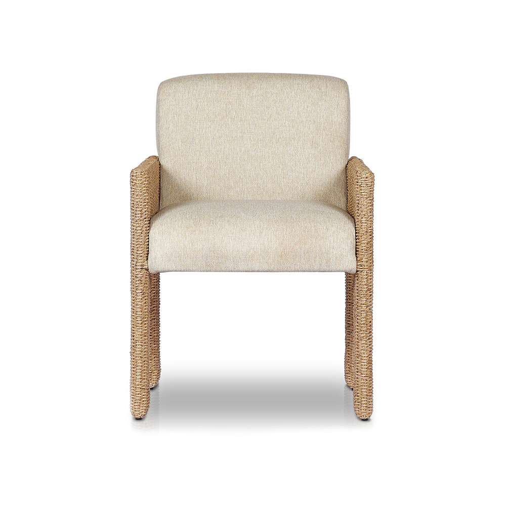 Four Hands - Garwood - Amur Outdoor Dining Chair - Ellor Beige - 240845-002 veiw 13
