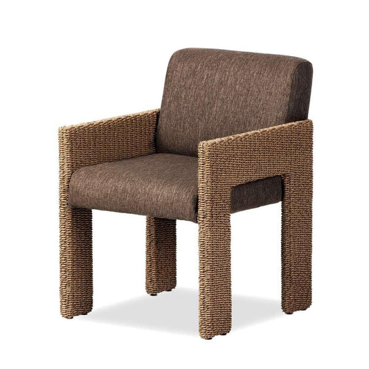 Four Hands - Garwood - Amur Outdoor Dining Chair - Ellor Brown - 240845-001 veiw 1