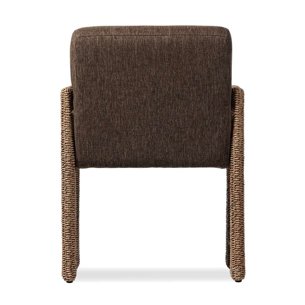 Four Hands - Garwood - Amur Outdoor Dining Chair - Ellor Brown - 240845-001 veiw 2