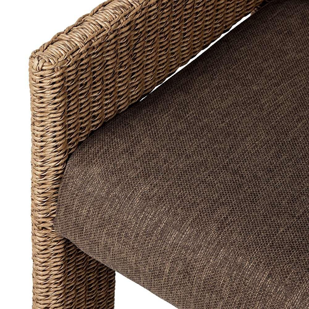 Four Hands - Garwood - Amur Outdoor Dining Chair - Ellor Brown - 240845-001 veiw 5