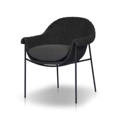 Four Hands - Grass Roots - Suerte Outdoor Dining Chair - Arashi Ink - 239134-006 veiw 1