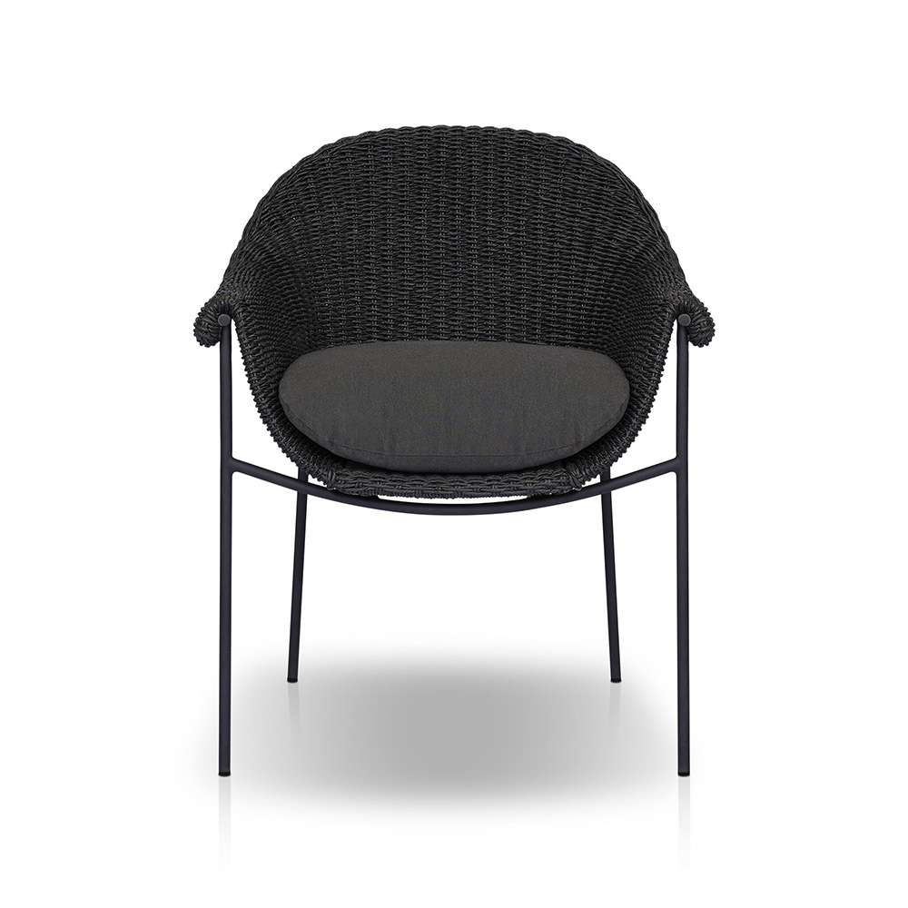 Four Hands - Grass Roots - Suerte Outdoor Dining Chair - Arashi Ink - 239134-006 veiw 13