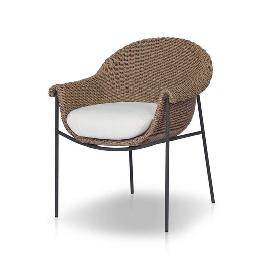Four Hands - Grass Roots - Suerte Outdoor Dining Chair - Arashi Salt - 239134-005 veiw 1