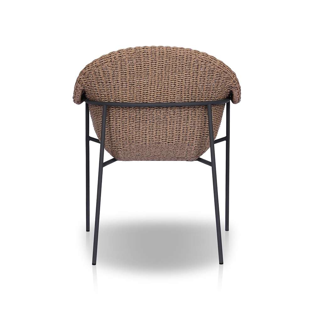 Four Hands - Grass Roots - Suerte Outdoor Dining Chair - Arashi Salt - 239134-005 veiw 2
