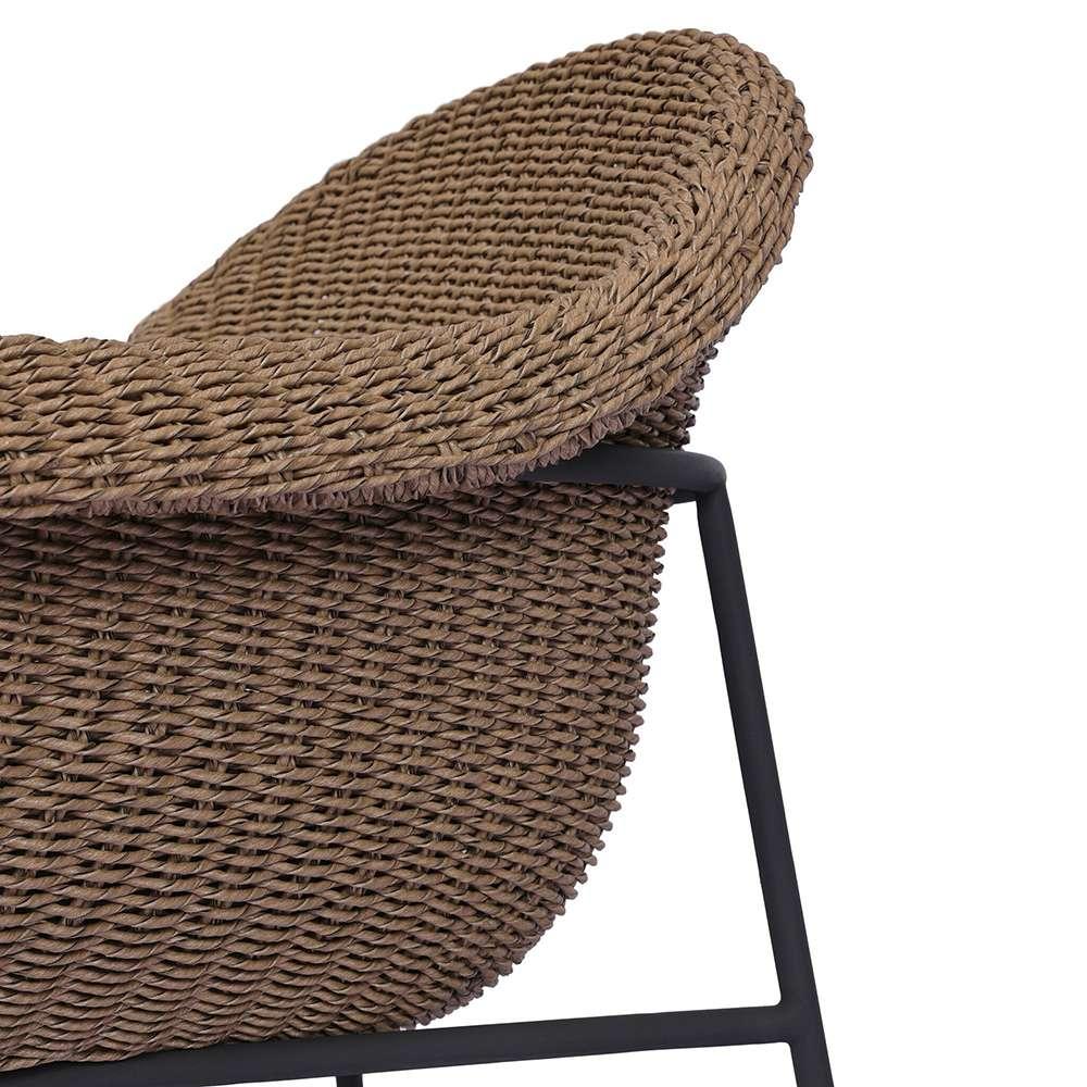Four Hands - Grass Roots - Suerte Outdoor Dining Chair - Arashi Salt - 239134-005 veiw 9