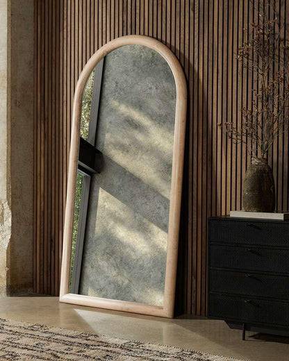 Four Hands - Gulliver Floor Mirror - Whitewash Acacia - 230068-002 veiw 4
