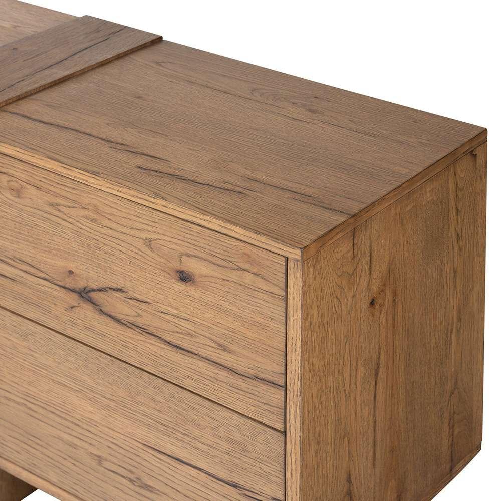 Four Hands - Haiden - Fisher Media Console - Rustic Amber Oak - 239728-001 veiw 4