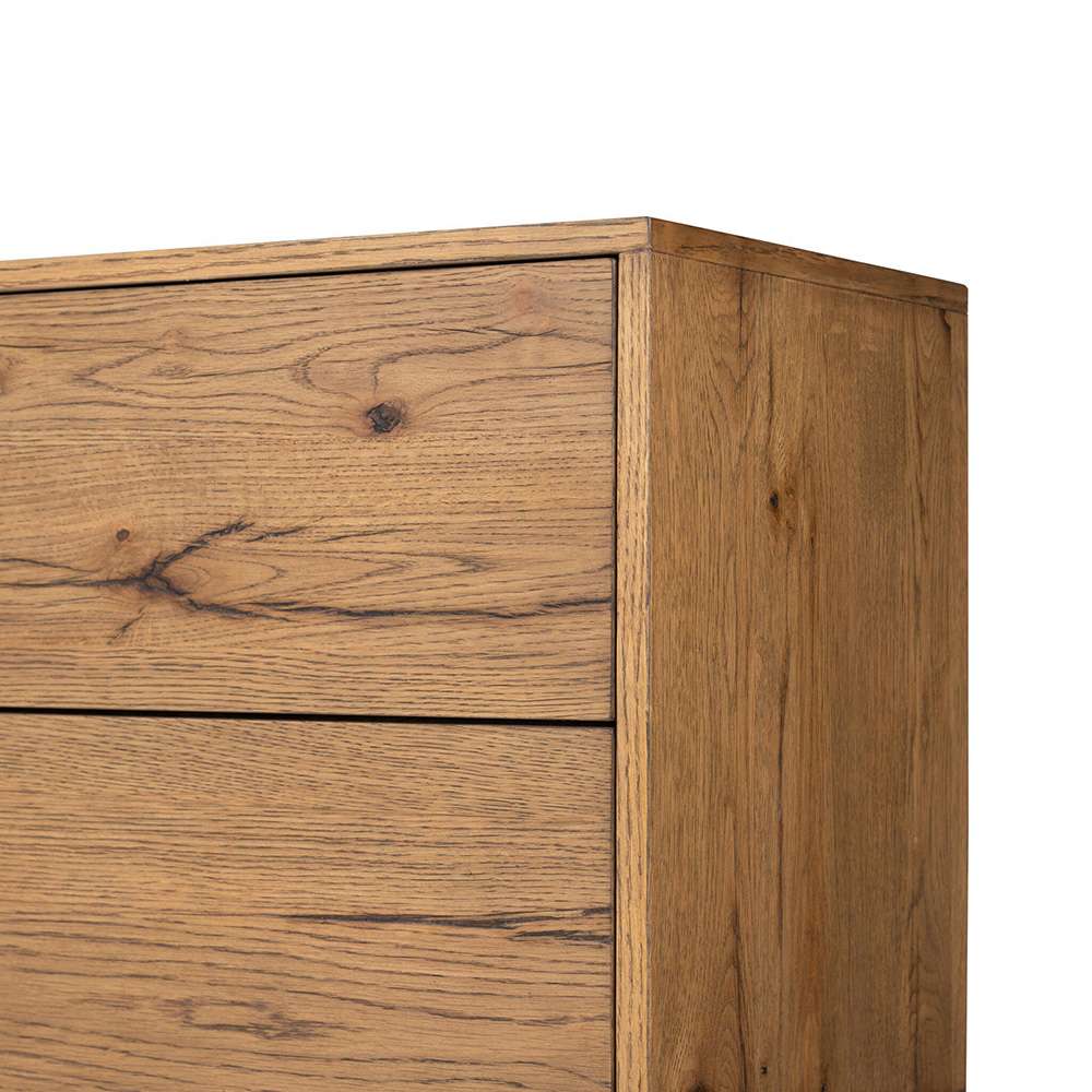 Four Hands - Haiden - Fisher Media Console - Rustic Amber Oak - 239728-001 veiw 5