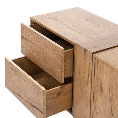 Four Hands - Haiden - Fisher Media Console - Rustic Amber Oak - 239728-001 veiw 8
